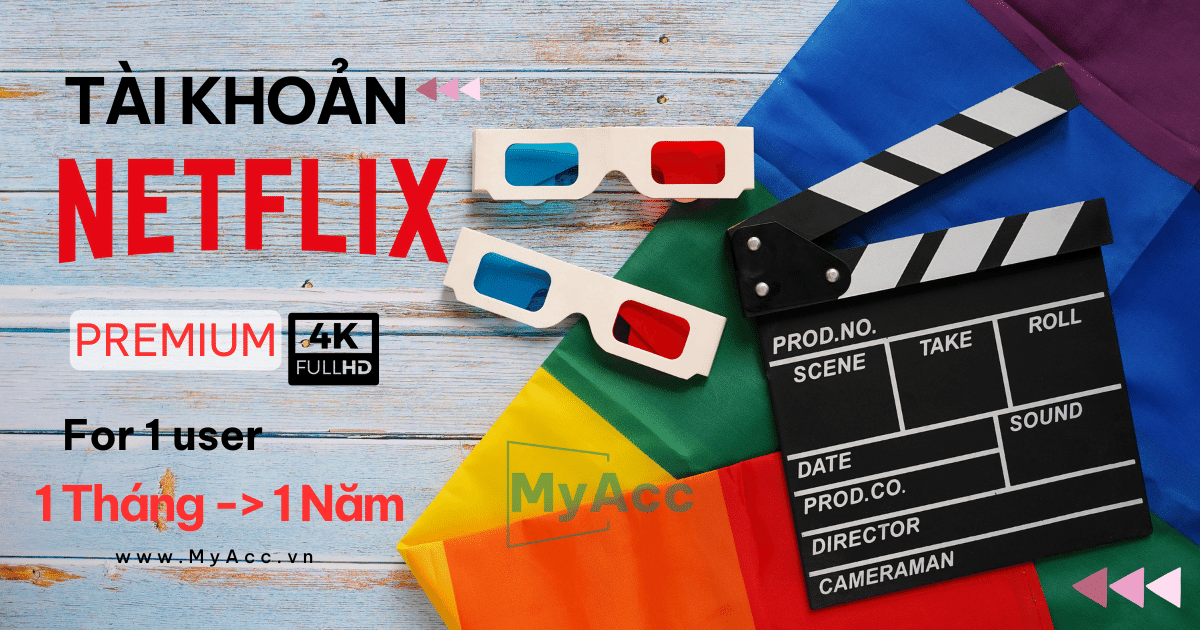 Tài khoản Netflix premium for 1 user